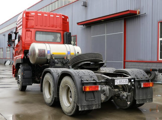 420HP 6x4 الشاحنات الثقيلة Cng الجرار Eur.IV الانبعاثات