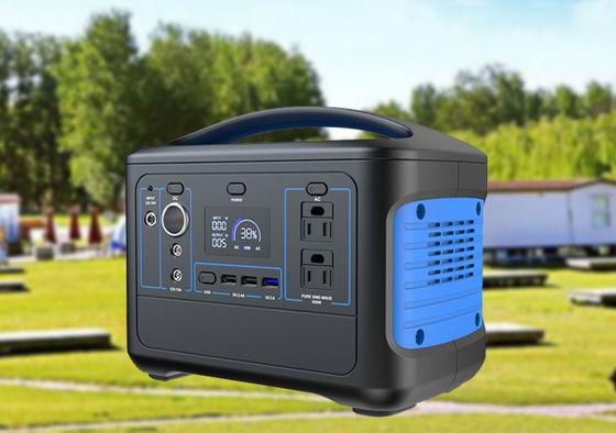 بطارية مولد الليثيوم الشمسية 600W لايفبو4 للتخييم في الهواء الطلق